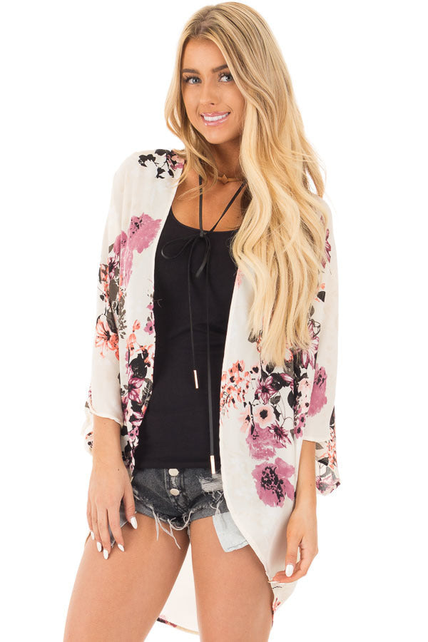 Kimono Shawl Sun Protection Cardigan Blouse