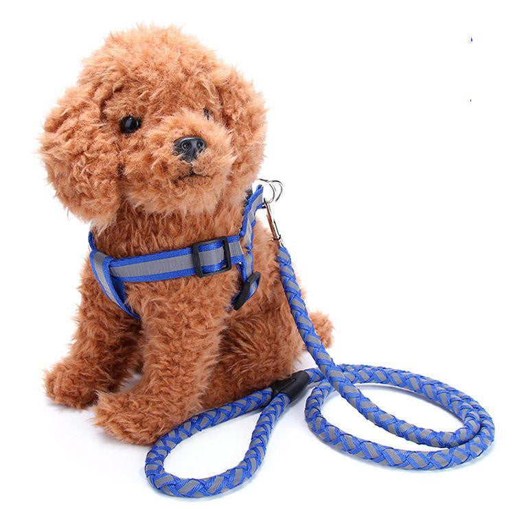 PETMAX® - Night Reflective Dog Leash Harness