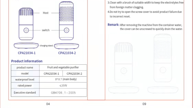 CLEAN PLUS - Say Hello to Food Purification Made Easy