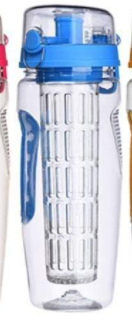 AQUAFRESH - Fruit Infuser Water Bottle with Sleeve